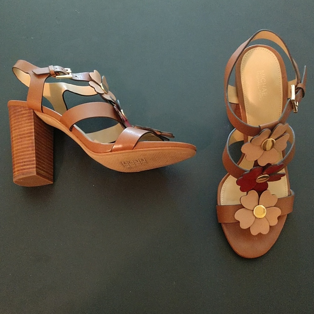 New Michael Kors sandles with flowers